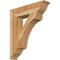 Ekena Millwork Legacy Traditional Rough Sawn Bracket, Western Red Cedar, 6"W x 28"D x 32"H BKT06X28X32LEC01RWR - alternate 1